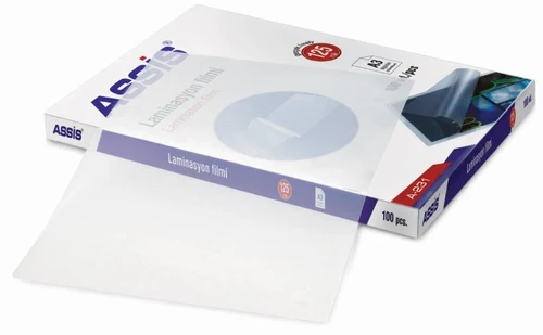 Pelicula pentru laminare ASSIS A3  125 mkr, 100 foi