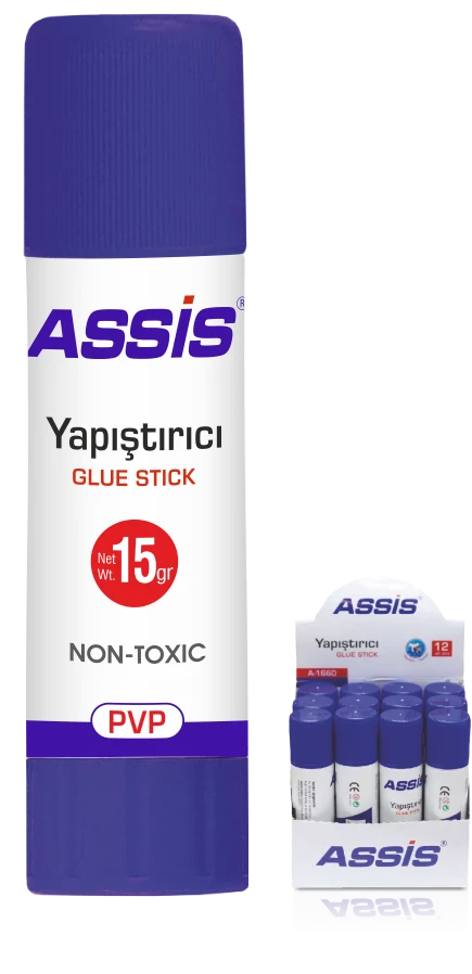 Adeziv creion ASSIS Stick, PVP 15 gr