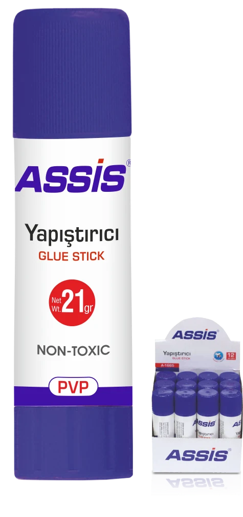 Adeziv creion ASSIS Stick, PVP 21 gr