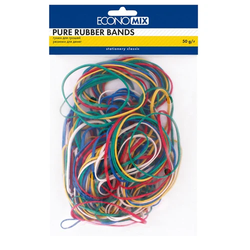 Elastice colore Economix, 50 gr.