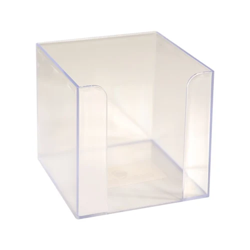 Boxa din plastic pentru hirtie, 90x90x90 [Transparent]