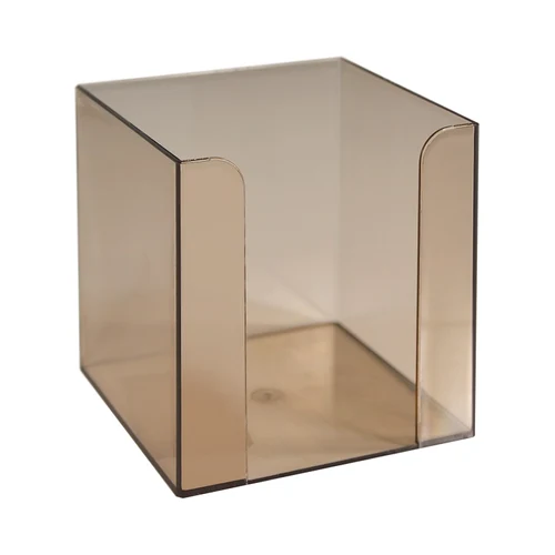 Boxa din plastic pentru hirtie, 90x90x90 [Cafeniu]