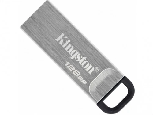 128GB USB3.2  Kingston DataTraveler Kyson Silver, Metal casing