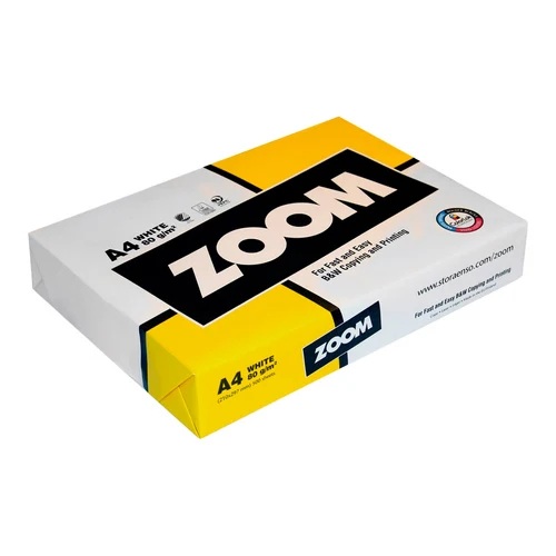 Hârtie pentru imprimantă A4,ZOOM, 500 foi, 80 g/m2, Clasa C+