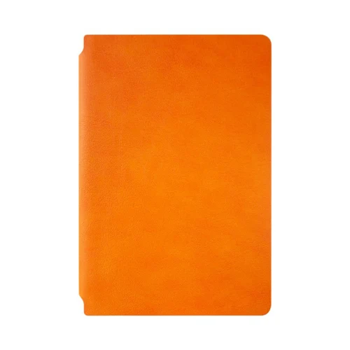 Agendă nedatată A5 IDEE Flexible Orange Gold