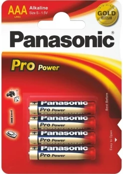 Baterii Panasonic "PRO Power" AAA Blister*4, Alkaline