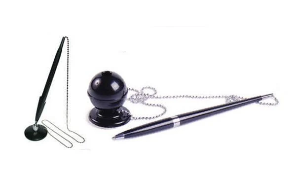 Pix pe suport Econimix Desk Pen (corp negru) [Albastru] 2