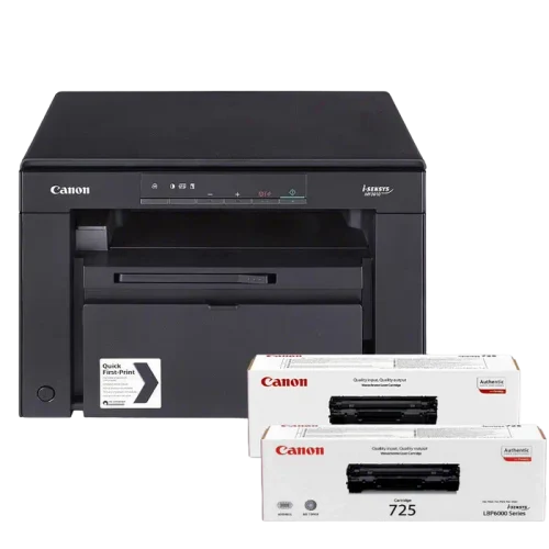 MFD Canon i-Sensys MF3010 Bundle + Kit (CRG725 x 2pcs)