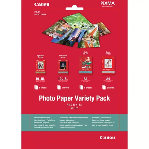 Paper Canon Variety Pack VP-101, A4 (210x297mm) & 4"x6" (102x152mm)