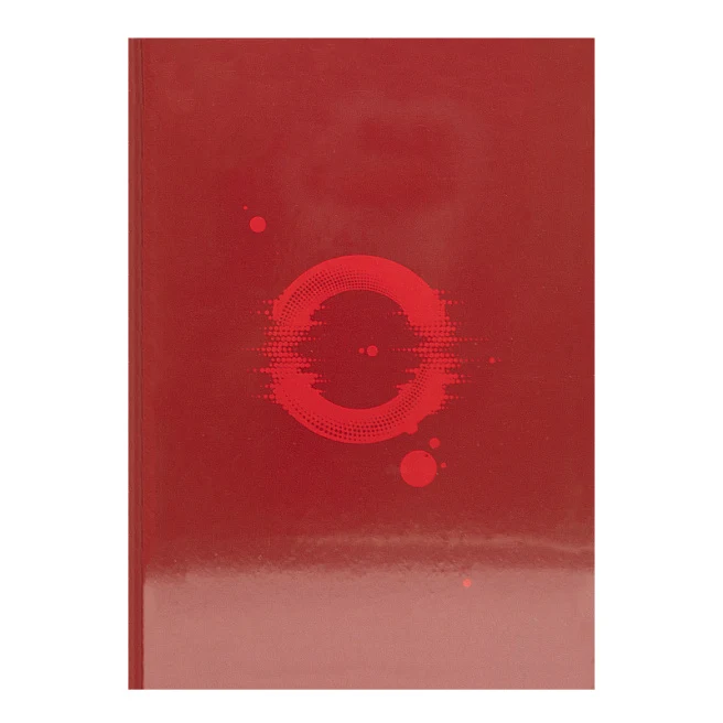 Caiet A4 144 foi pătrățele IDEE Tranquility copertă tare [Albastru] 2
