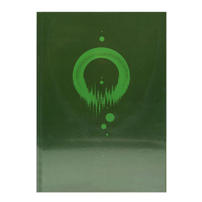Caiet A4 144 foi pătrățele IDEE Tranquility copertă tare [Albastru] 3