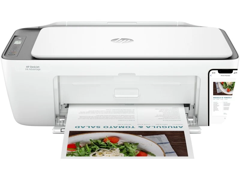 MFD HP DeskJet Ink Advantage 2876 White/Gray, A4 2