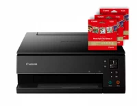MFD Canon Pixma TS6340a (3774C067) Black + 3*PP-201(5"х5"Glossy 20 pcs.)