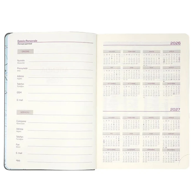 Agendă А5 2026 IDEE Premium Blue 3