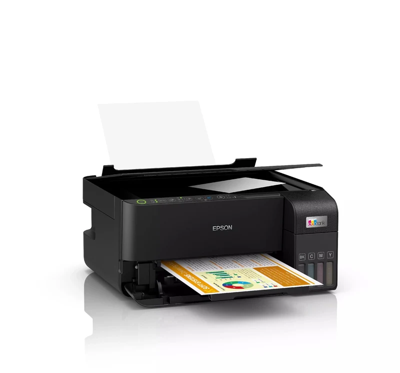 MFD CISS Epson EcoTank L3550 black, Color Printer/Scanner/Copier,Wi-Fi,  A4 3