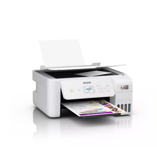 MFD CISS Epson EcoTank L3266 white, Color Printer/Scanner/Copier,Wi-Fi, A4