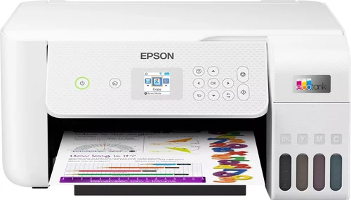 MFD CISS Epson EcoTank L3266 white, Color Printer/Scanner/Copier,Wi-Fi, A4