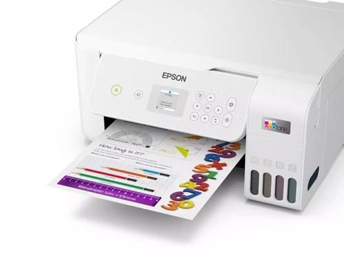 MFD CISS Epson EcoTank L3266 white, Color Printer/Scanner/Copier,Wi-Fi, A4