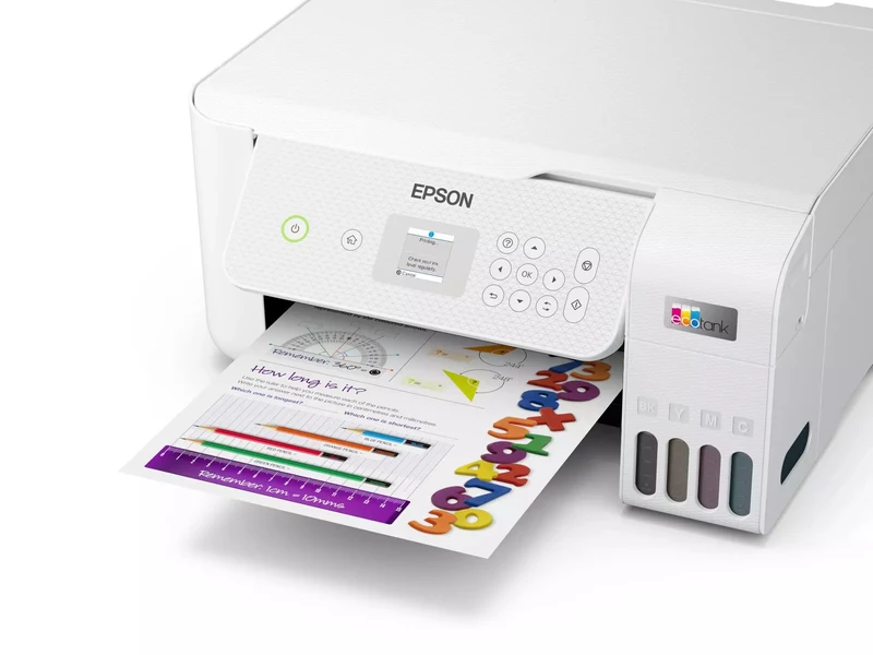 MFD CISS Epson EcoTank L3266 white, Color Printer/Scanner/Copier,Wi-Fi, A4 3