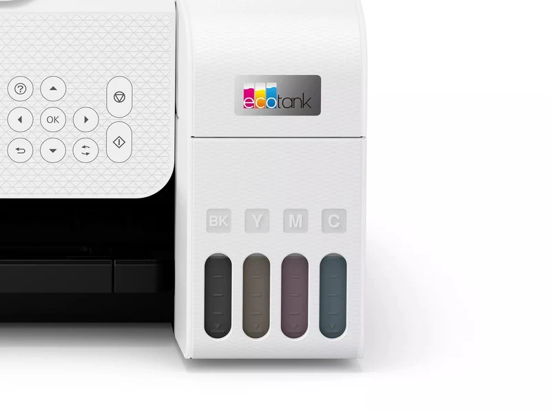 MFD CISS Epson EcoTank L3266 white, Color Printer/Scanner/Copier,Wi-Fi, A4 5