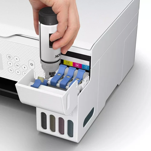 MFD CISS Epson EcoTank L3266 white, Color Printer/Scanner/Copier,Wi-Fi, A4