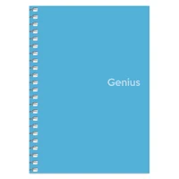 Блокнот A6 80 листов, клетка Genius [Albastru] 3