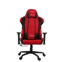 Игровое кресло Gaming/Office Chair AROZZI Torretta V2, Red/Black, Fabric + PU leather, max weight up to 95-100kg / height 160-180cm