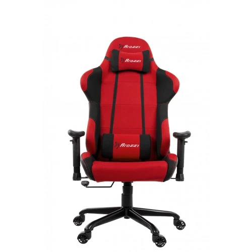 Fotoliu Gaming/Office Chair AROZZI Torretta V2, Red/Black, Fabric + PU leather, max weight up to 95-100kg / height 160-180cm