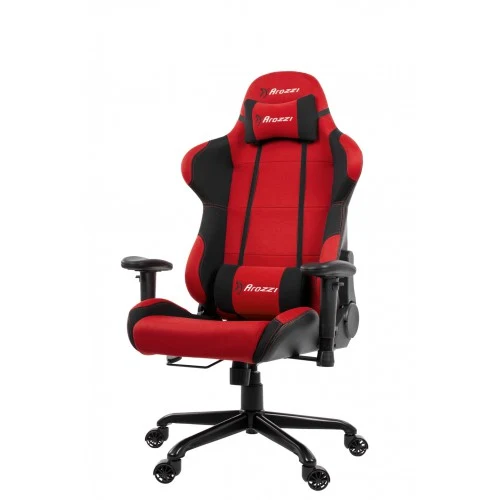 Игровое кресло Gaming/Office Chair AROZZI Torretta V2, Red/Black, Fabric + PU leather, max weight up to 95-100kg / height 160-180cm 2