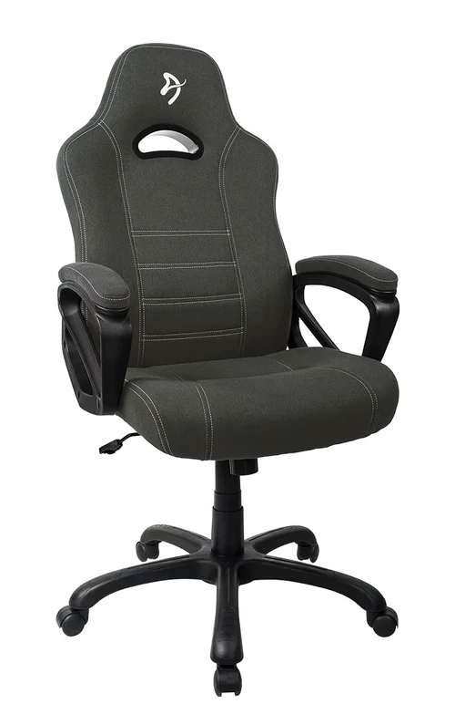 Fotoliu Gaming/Office Chair AROZZI Enzo Woven Fabric, Black Grey, max weight up to 95kg [Dark grey]