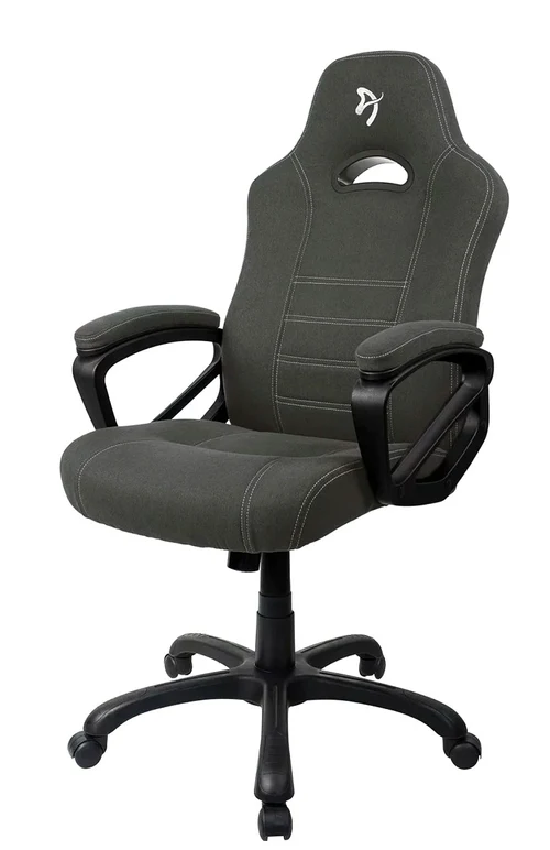Fotoliu Gaming/Office Chair AROZZI Enzo Woven Fabric, Black Grey, max weight up to 95kg [Dark grey]