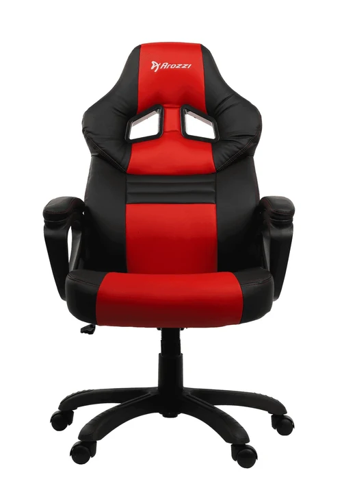 Fotoliu Gaming/Office Chair AROZZI Monza, Black/Red, PU Leather, max weight up to 90-95kg [Roșu]