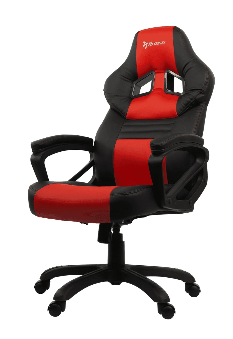 Gaming/Office Chair AROZZI Monza, Black/Red, PU Leather, max weight up to 90-95kg / height 160-180cm [Roșu] 2
