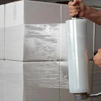 Folie stretch pentru ambalare manuală (500 mm, 17 μm, 1.5/1.7 kg, ±200 m) [Transparent] 2