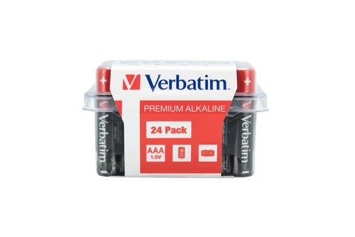 Verbatim Alcaline Battery  AAA, 24pcs Pack (Box)