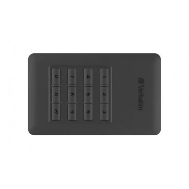 2.5” HDD Externa Verbatim Store 'n' Go with Keypad Access / USB3.0/USB-C / 2.0TB / Black
