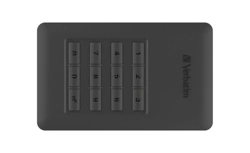 5” External HDD 1.0TB (USB3.0/USB-C) Verbatim ”Store 'n' Go with Keypad Access”, Black
