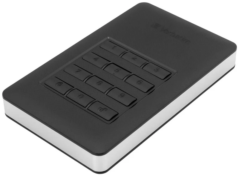 5” External HDD 1.0TB (USB3.0/USB-C) Verbatim ”Store 'n' Go with Keypad Access”, Black 2