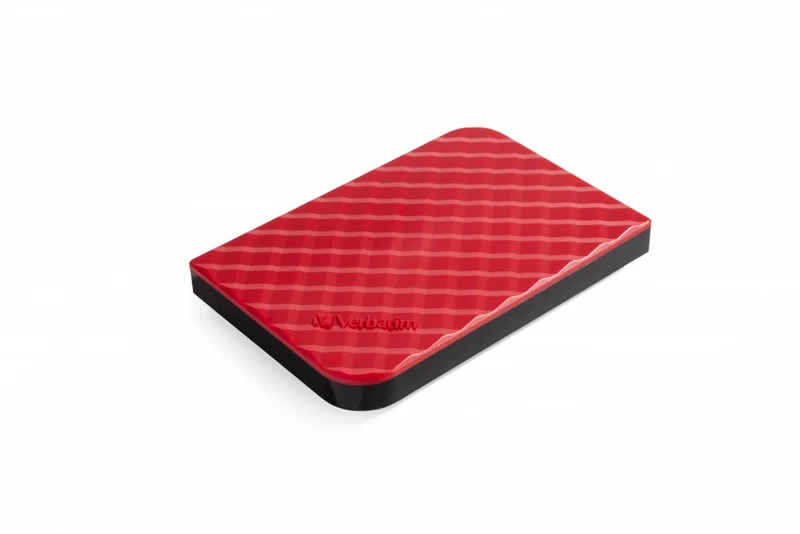 2.5” External HDD 1.0TB (USB3.0) Verbatim ”Store 'n' Go”, G2, Red, Nero Backup Software 2