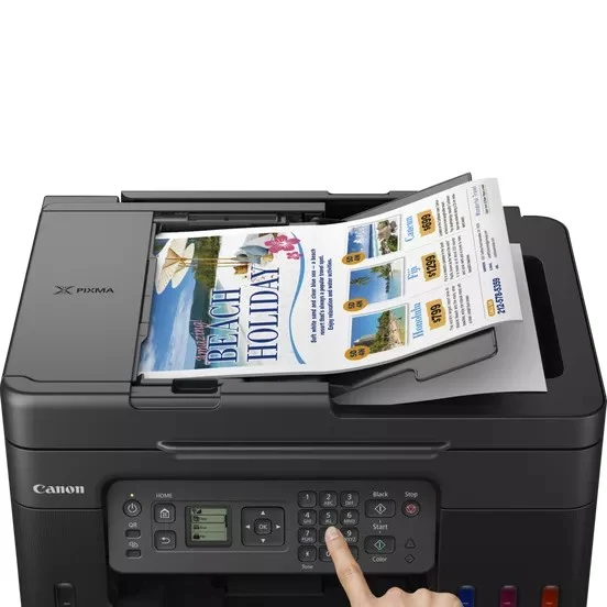 MFD CISS Canon Pixma G4470, Color Printer/Scanner/Copier/FAX/Wi-Fi, ADF(35-sheet), A4 3