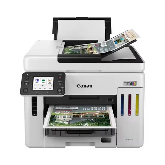 MFD CISS Canon MAXIFY GX7140 (6880C009), Color Printer/Duplex/Copier/DADF 50p/Fax/LAN/Wi-Fi, A4 4