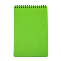 Blocnotes A5 40 foi pătrățele spirală orizontală, verde